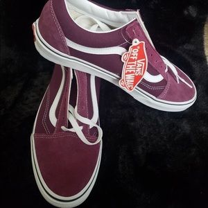 Purple Vans men shoes